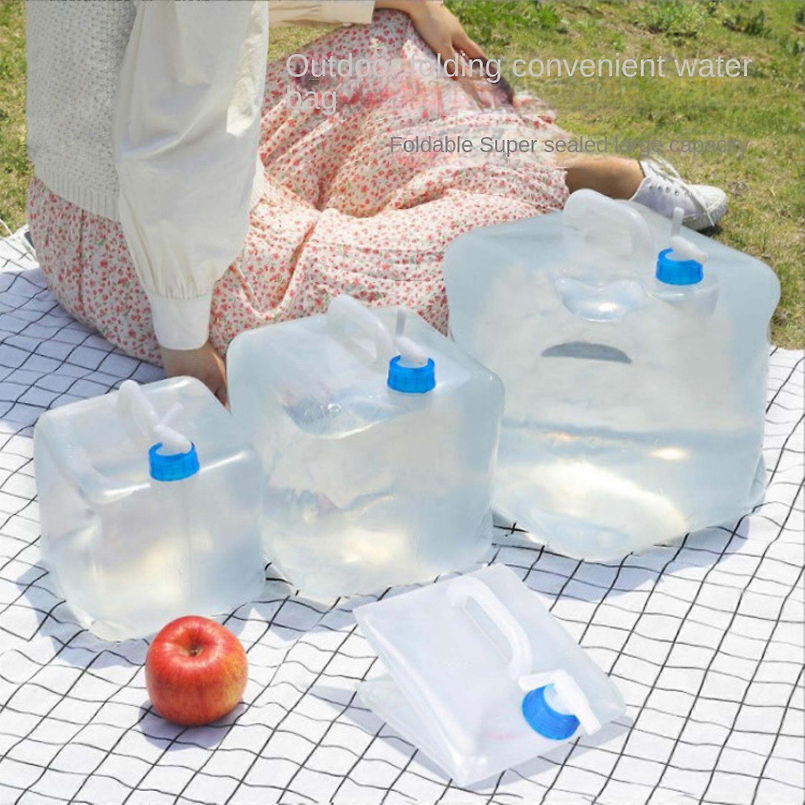 2-pack 10L Collapsible Water Can with Faucet