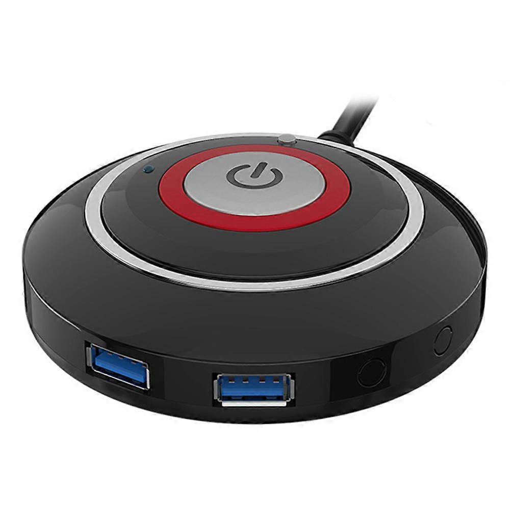 Interruptor de computadora de escritorio de reemplazo Botón de reinicio USB Accesorio de computadora