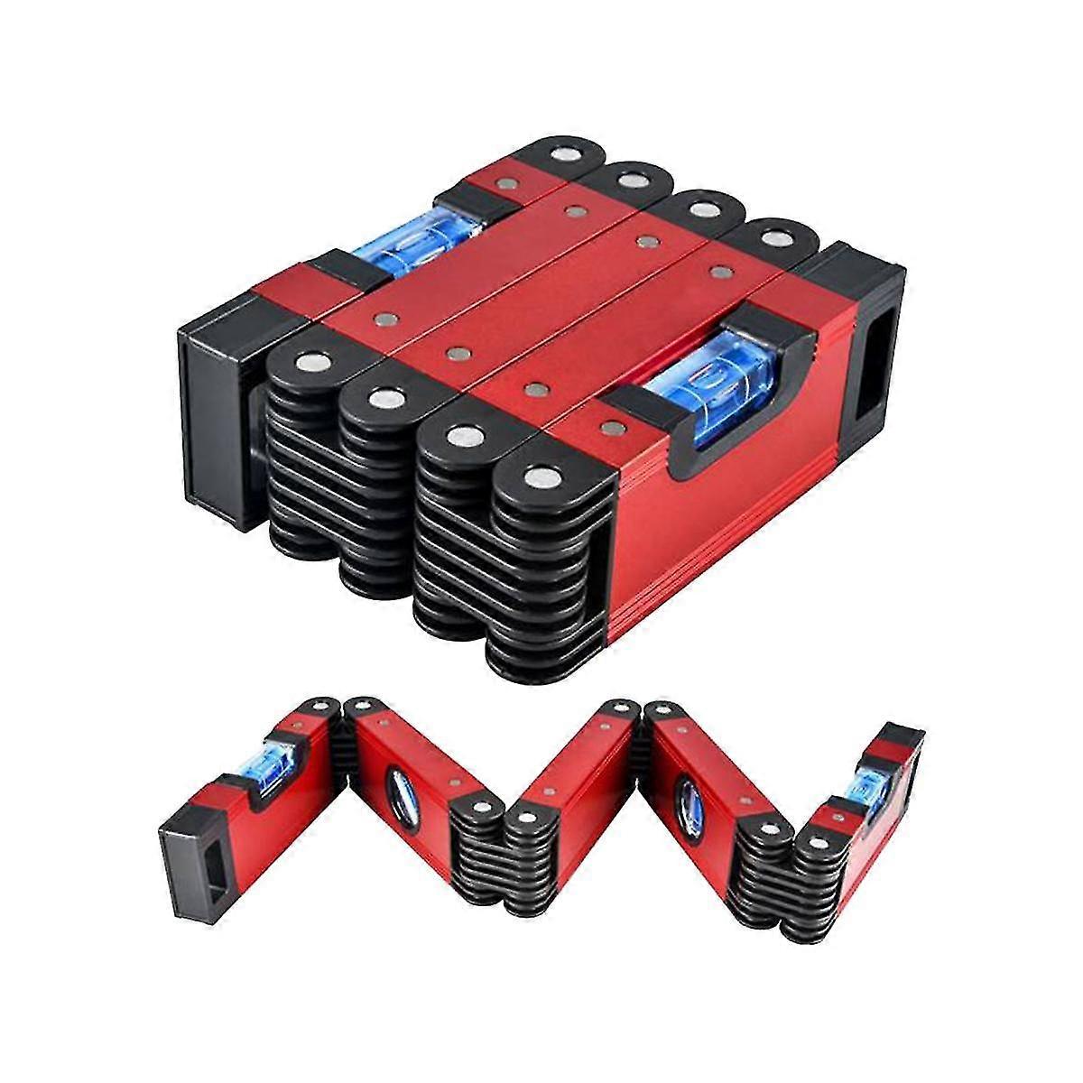 Foldable Level, Multi-function Folding Level Tool Smart Precise Multi-angle Measuring Tools