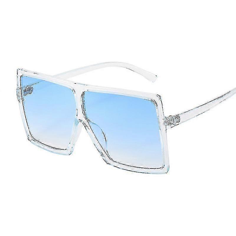 Oversized S Kvinder Solbriller Fash Square Briller