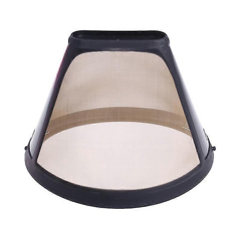 Wiederverwendbarer Kaffeefilter 10-12 Tasse Kegel-Stil Maker Maschine Gold Mesh Handle Tool