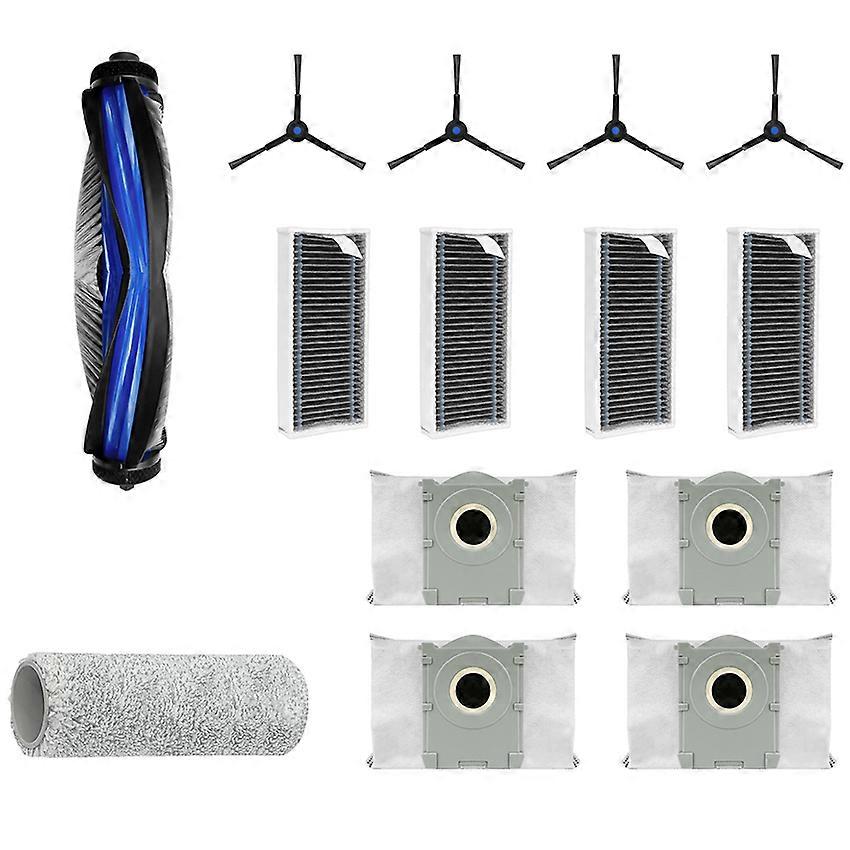 Sweeper Main Brush Side Brush Filter Rag Dust Bag Accessories for ECOVACS X8Pro/Plus
