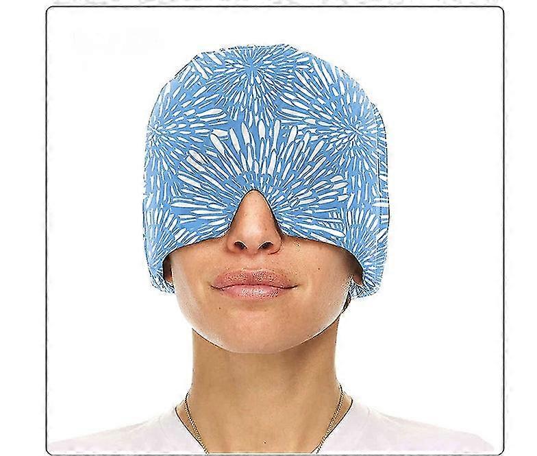 Form Fitting L Ice Cap, Therapy Ice Wrap Ice Pack Mask, Cap