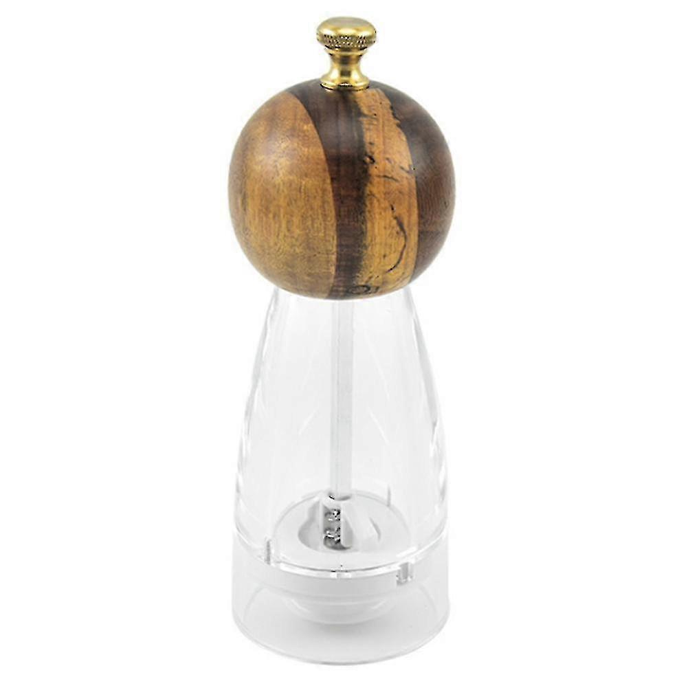 Acrylic Grinder Wood Ceramic Grinding Core Kitchen Grinder, B