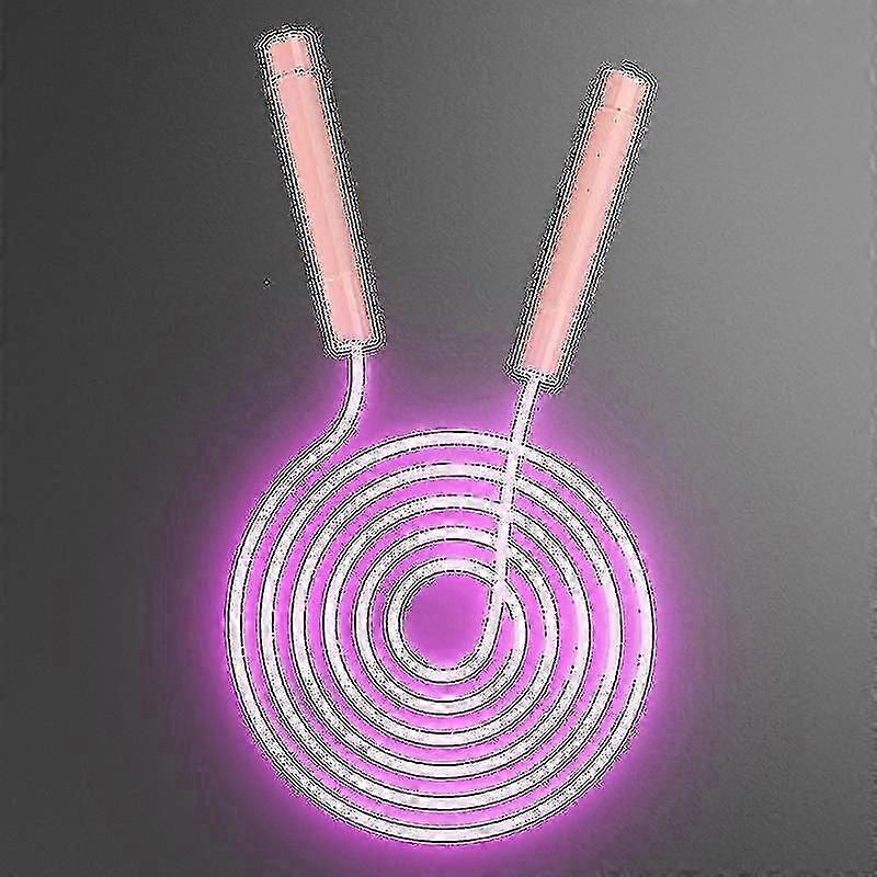 Glowing Jump Rope Adjustable 2.8m Light Up Skipping Rope
