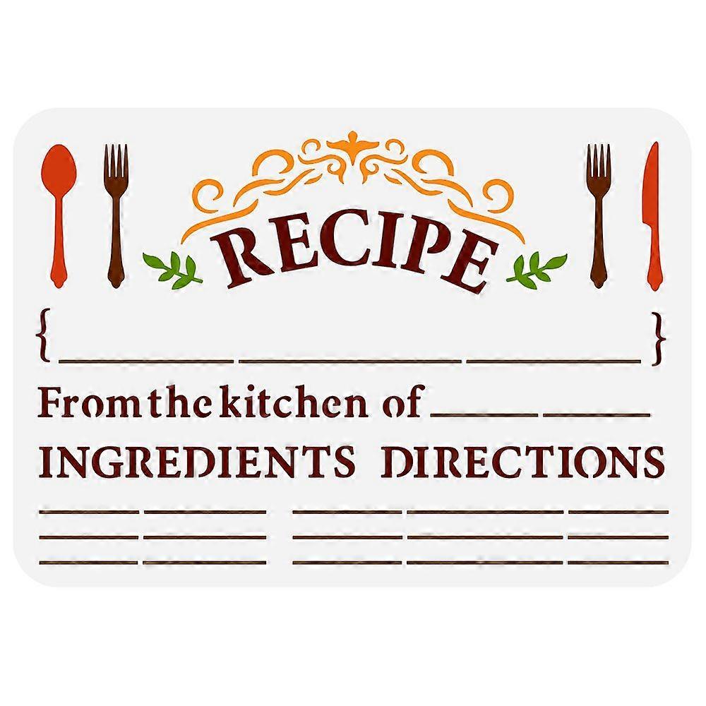 Plastic Drawing Painting Stencils Templates for Painting on Scrapbook Fabric Tiles Floor Furniture Wood Rectangle Tableware Pattern 29.7x21cm