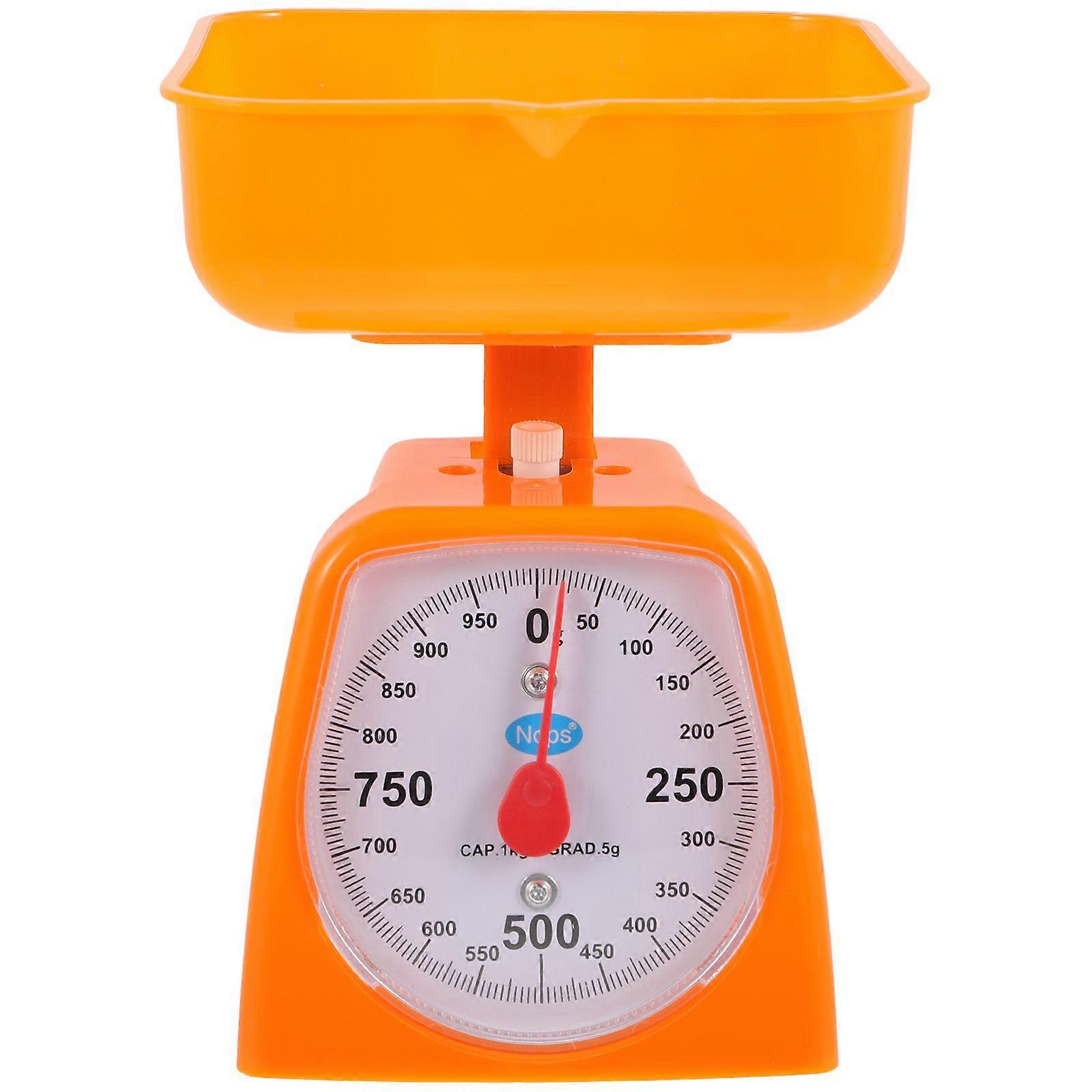 Kitchen Spring Scale Portable Food Baking Scale Kitchen Weighing Accessory School Scale