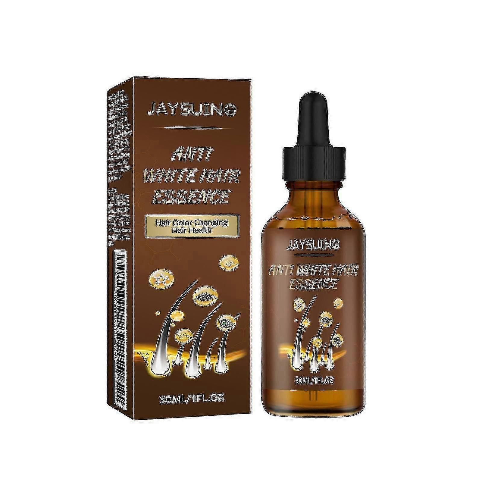 Jaysuing נגד שיער לבן Essence לבן לשחור שיער Essence קרקפת עיסוי לחות צמיחת שיער Essence משלוח חינם