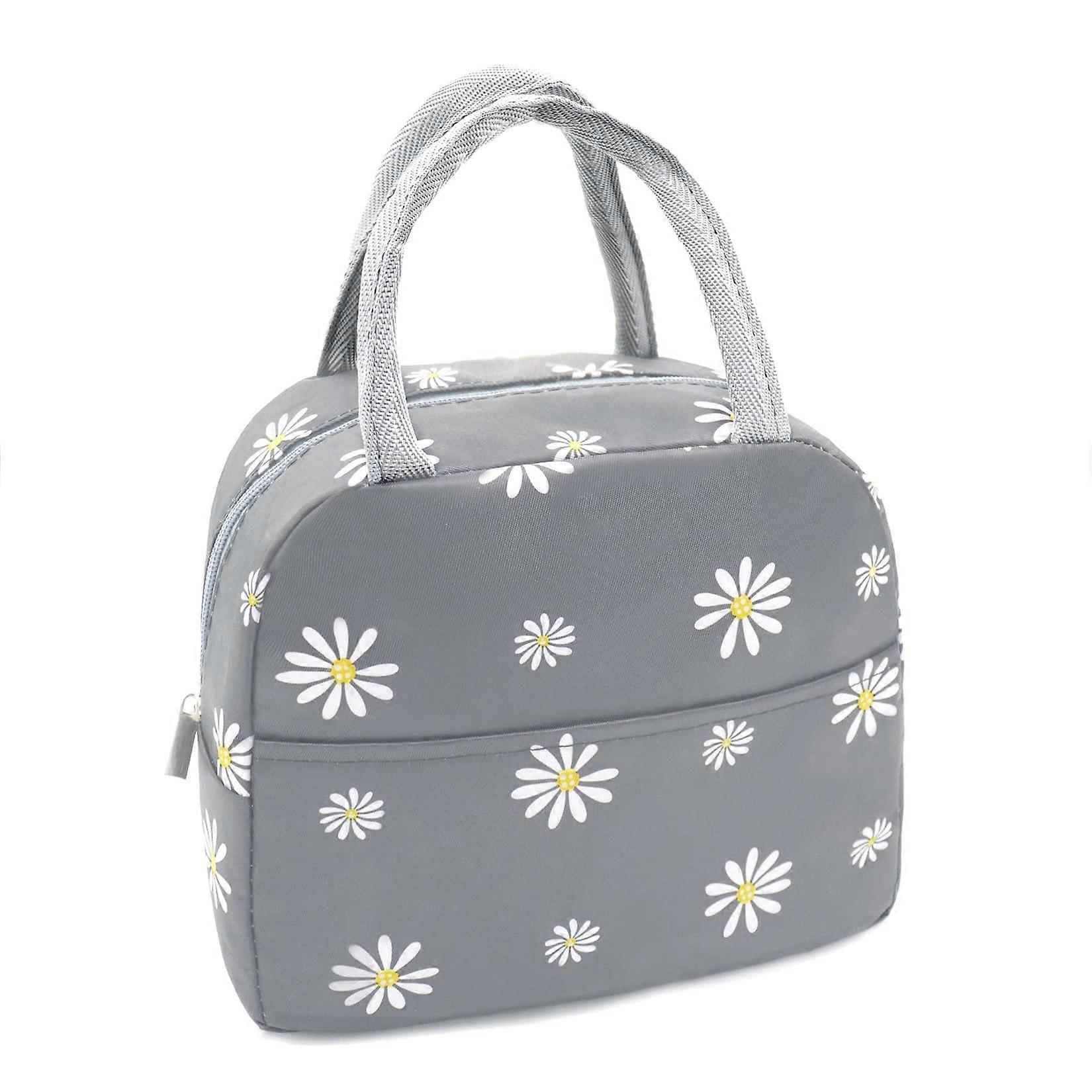 Insulated Reusable Lunch Bag for Work Office School Travel Picnic, Cute Leakproof Design, Portable and Durable Material