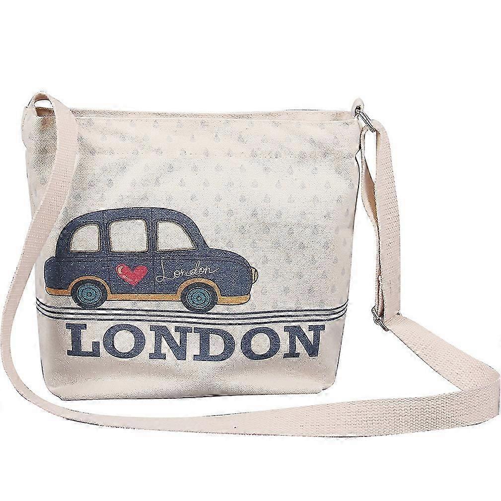 Canvas Shopping Bag Portable Reusable Grocery Tote Handbag