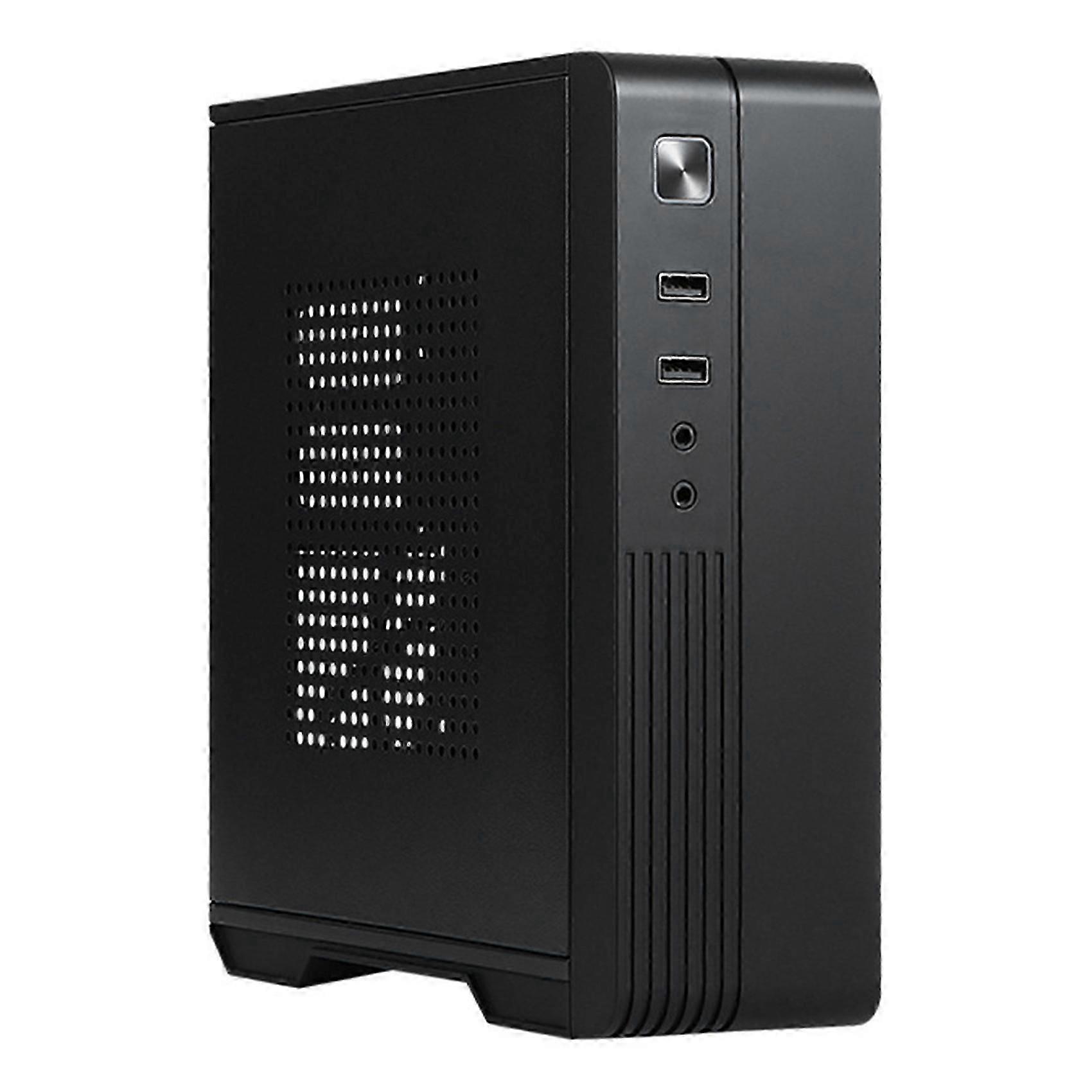 MX02 Mini ITX Computer Case HTPC Host Chassis USB2.0 ITX Enclosure Industrial Control Chassis compatible with O