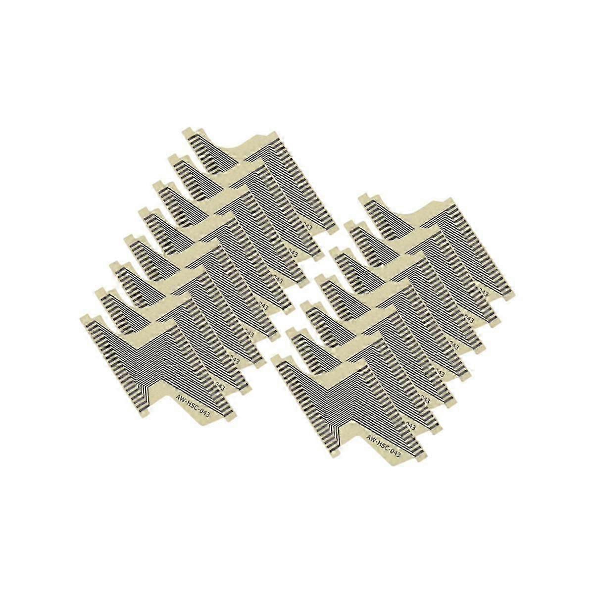 15Pcs/Lot AW--043 Instrument Cluster Flat LCD Connector compatible with Opel Meriva Speedometer Pixel Repair Ri