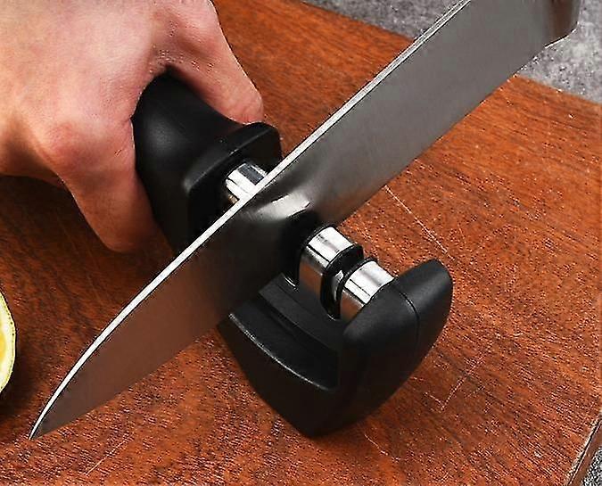 1pc Quick Sharpener Tungsten Steel Diamond Ceramic Multifunctional Knife Sharpener