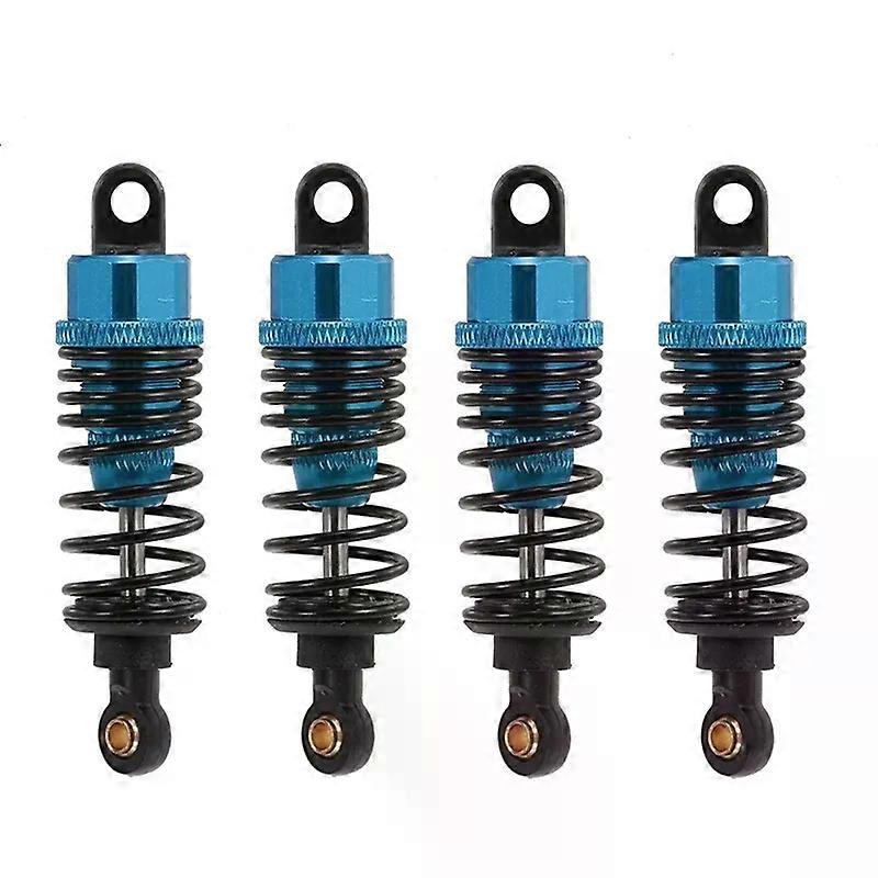 4Pcs Metal Shock Absorber Damper for Tamiya TT01 TT02 TA05 TL01 TA03 MF01X M05 M06 1/10 RC Car Upgrade Parts blue
