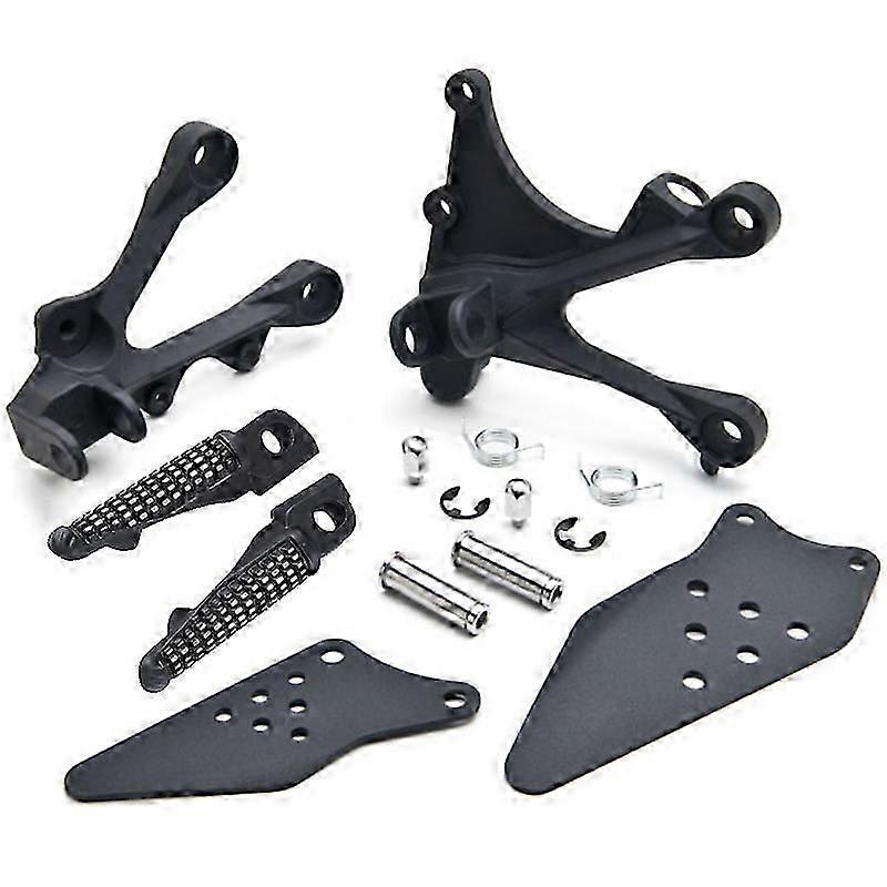 Front Foot Pegs Footrest Bracket for ZX6R ZX6RR/636 2005 2006
