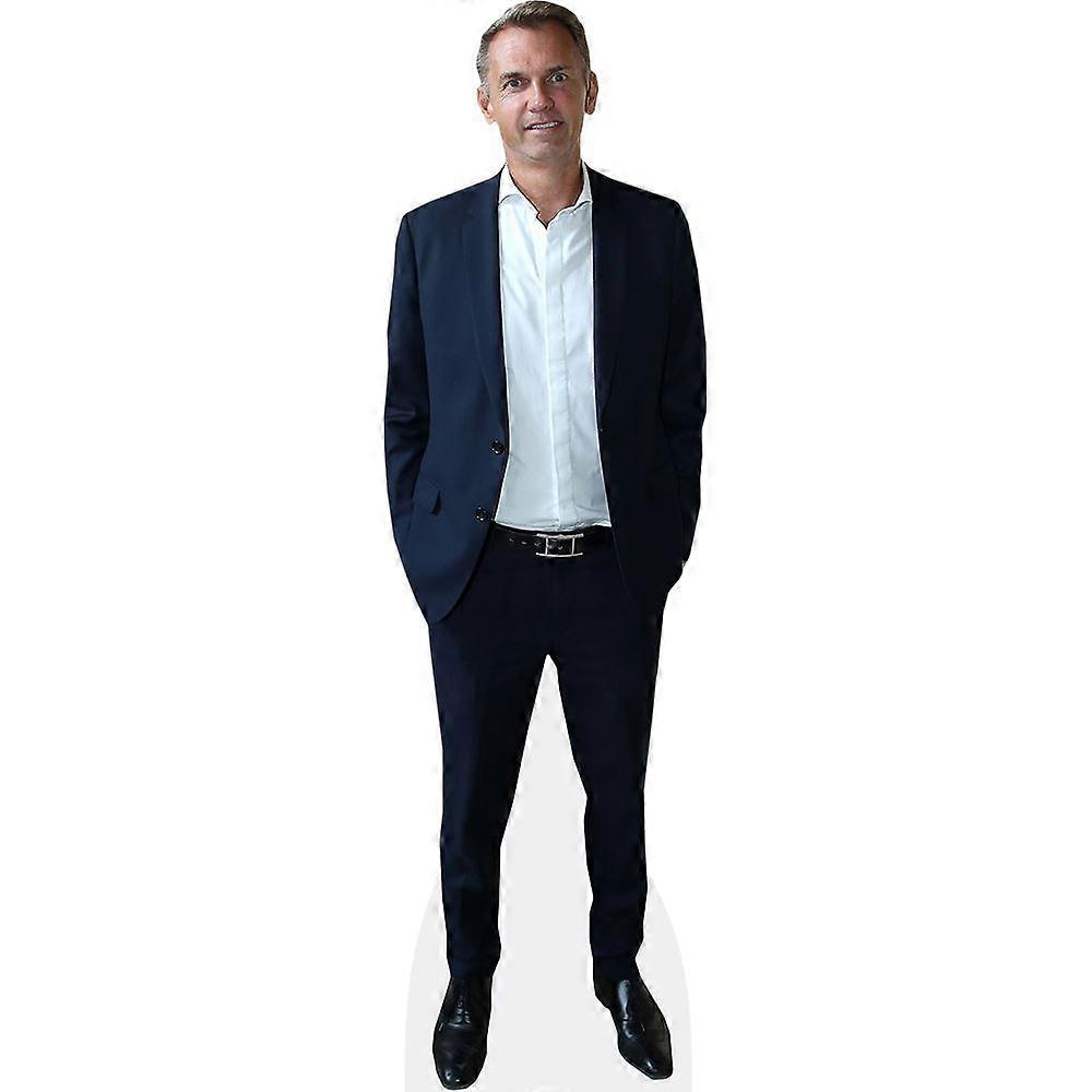 Thomas Hugues (Navy Suit) Cardboard Cutout (lifesize OR mini size). Standee. Stand Up.