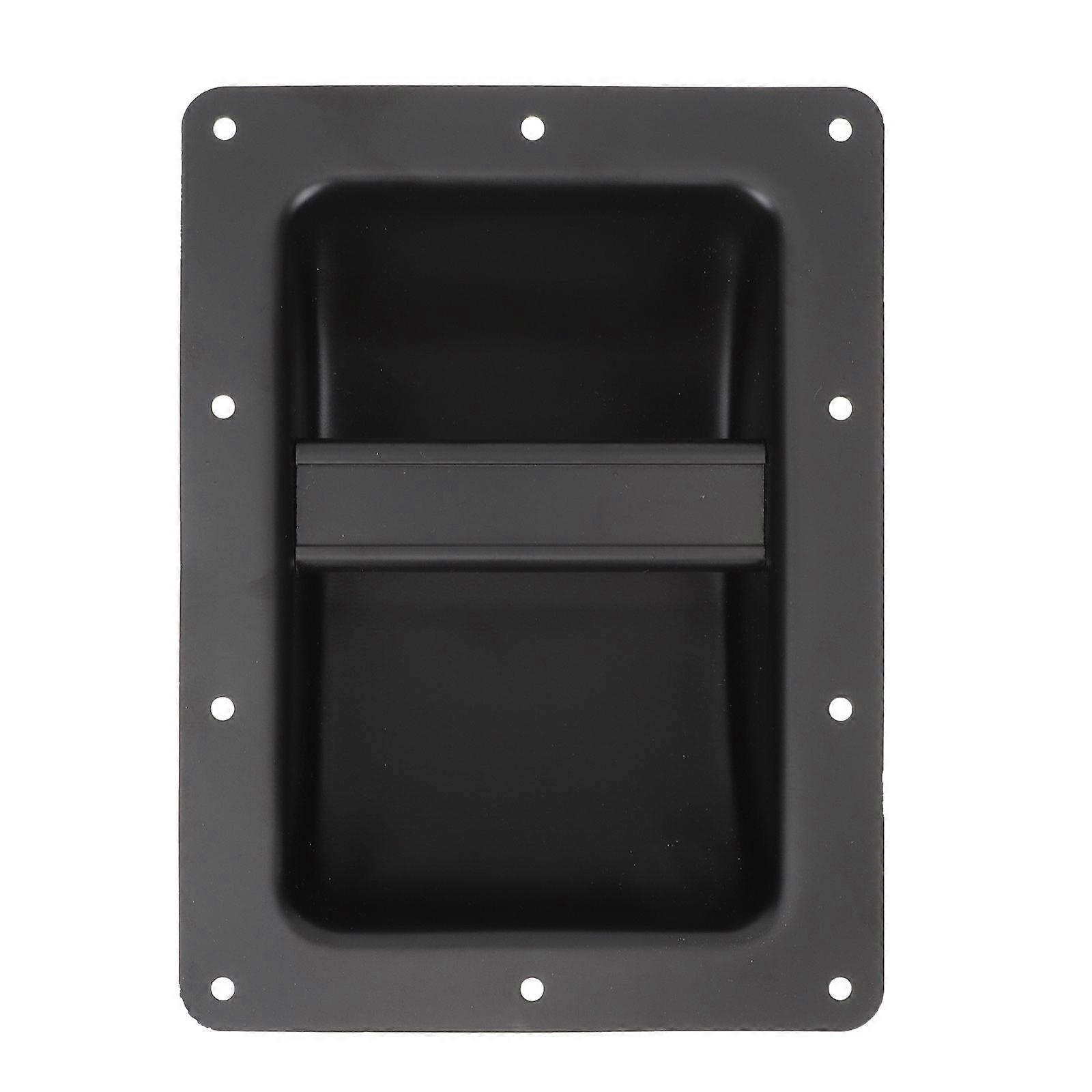 Mango de altavoz duradero Práctico mango de caja de sonido de escenario de hierro Mango negro resistente