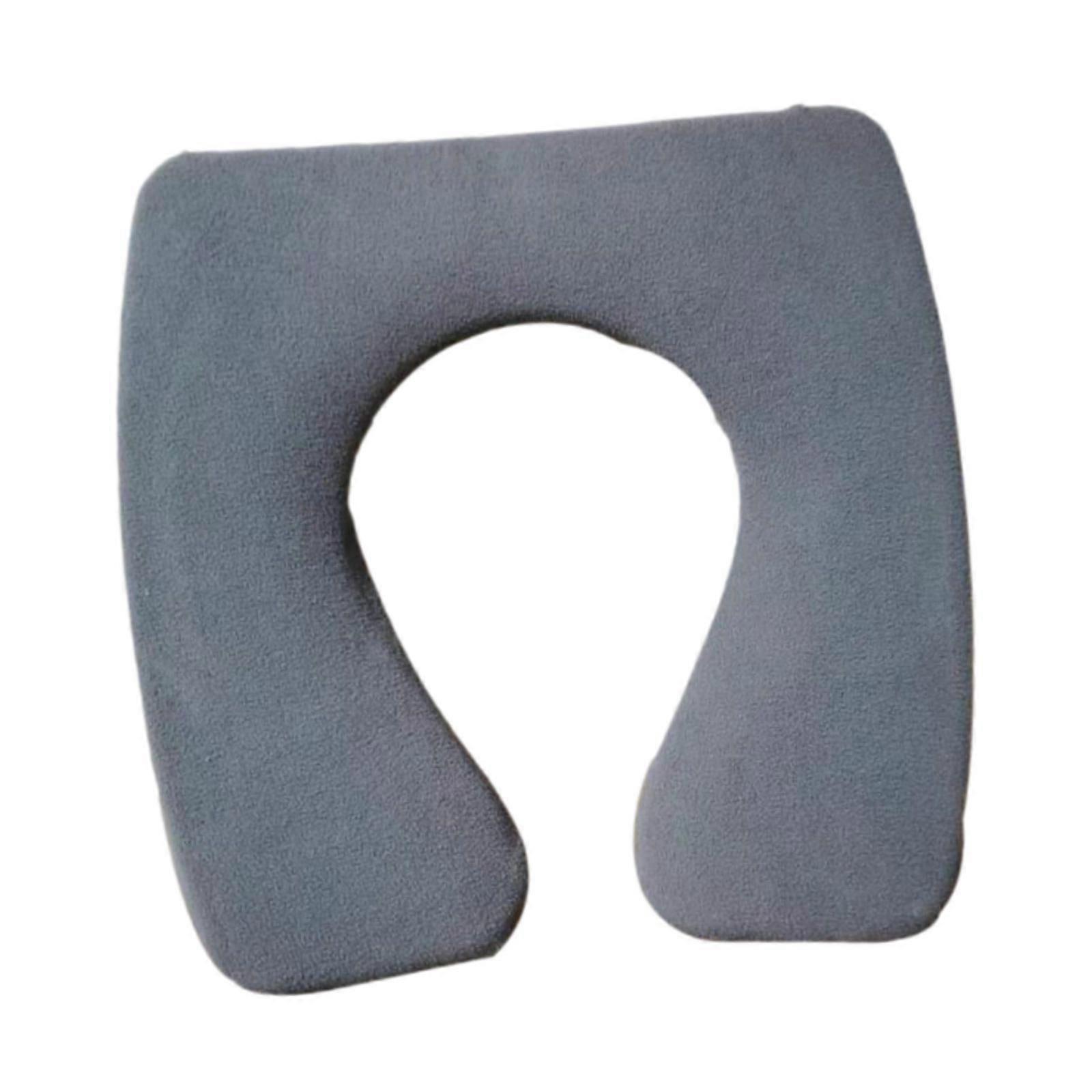 Commode Seat Cushion Comfortable Warm Padded Soft for Adults Seniors Elderly