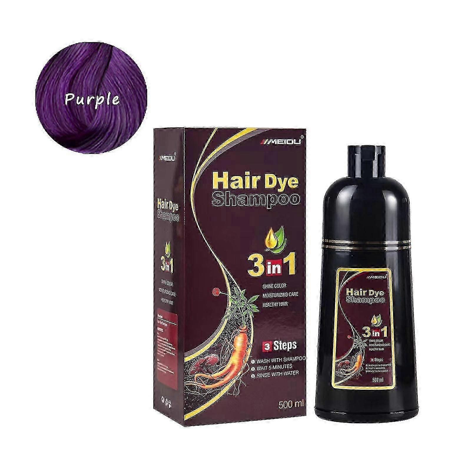 Teinture Capillaire à l’Extrait Végétal 500ml Noir - ZP