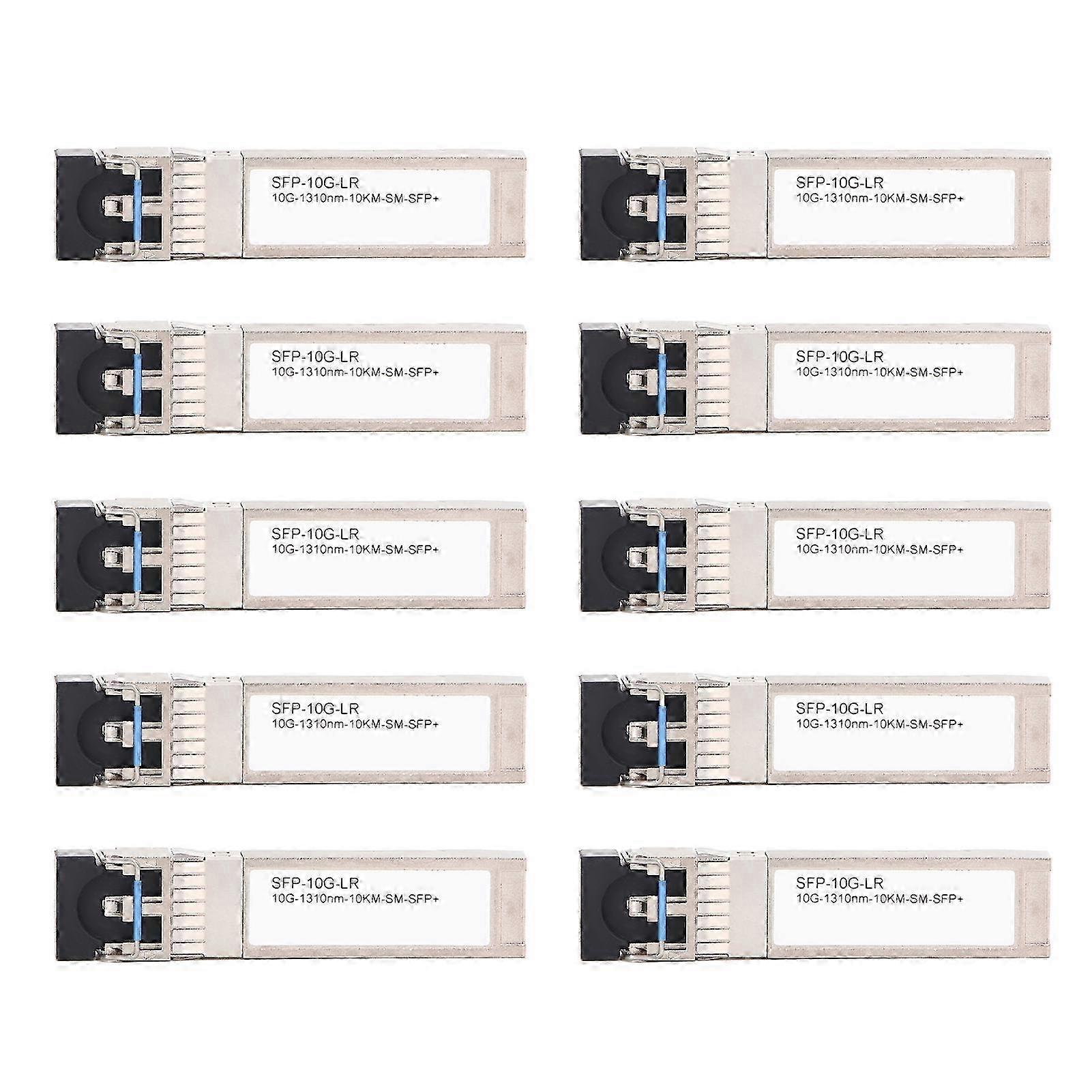 10PCS 1000Mbps Gigabit Ethernet Optical Module RJ45 Photoelectric Conversion Module SFPGET