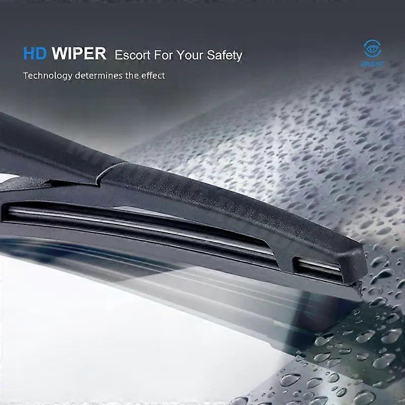 SHS Wipers Rear Wiper Blade 13 Exact Fit 13G Fits: VW Golf 6, Fits Seat Leon 2012 2019, Fits Skoda Octavia