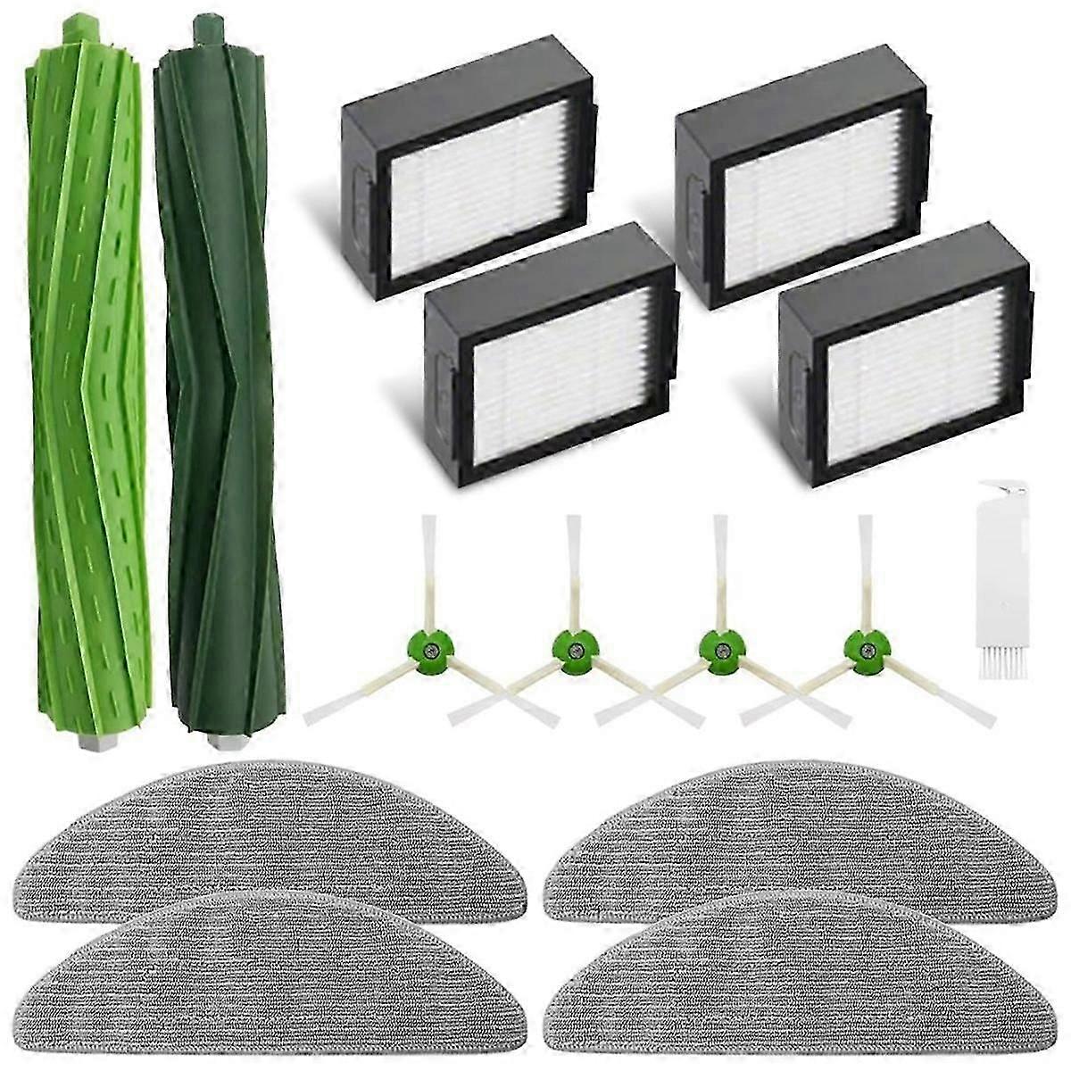 コンボI5、I5 +、J5、J5 +ロボット掃除機メインサイドブラシHepaフィルターモップクロスパッド用