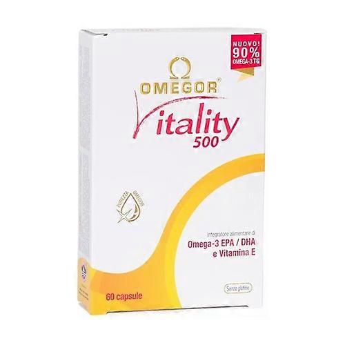 Omegor vitality 500 60 capsules