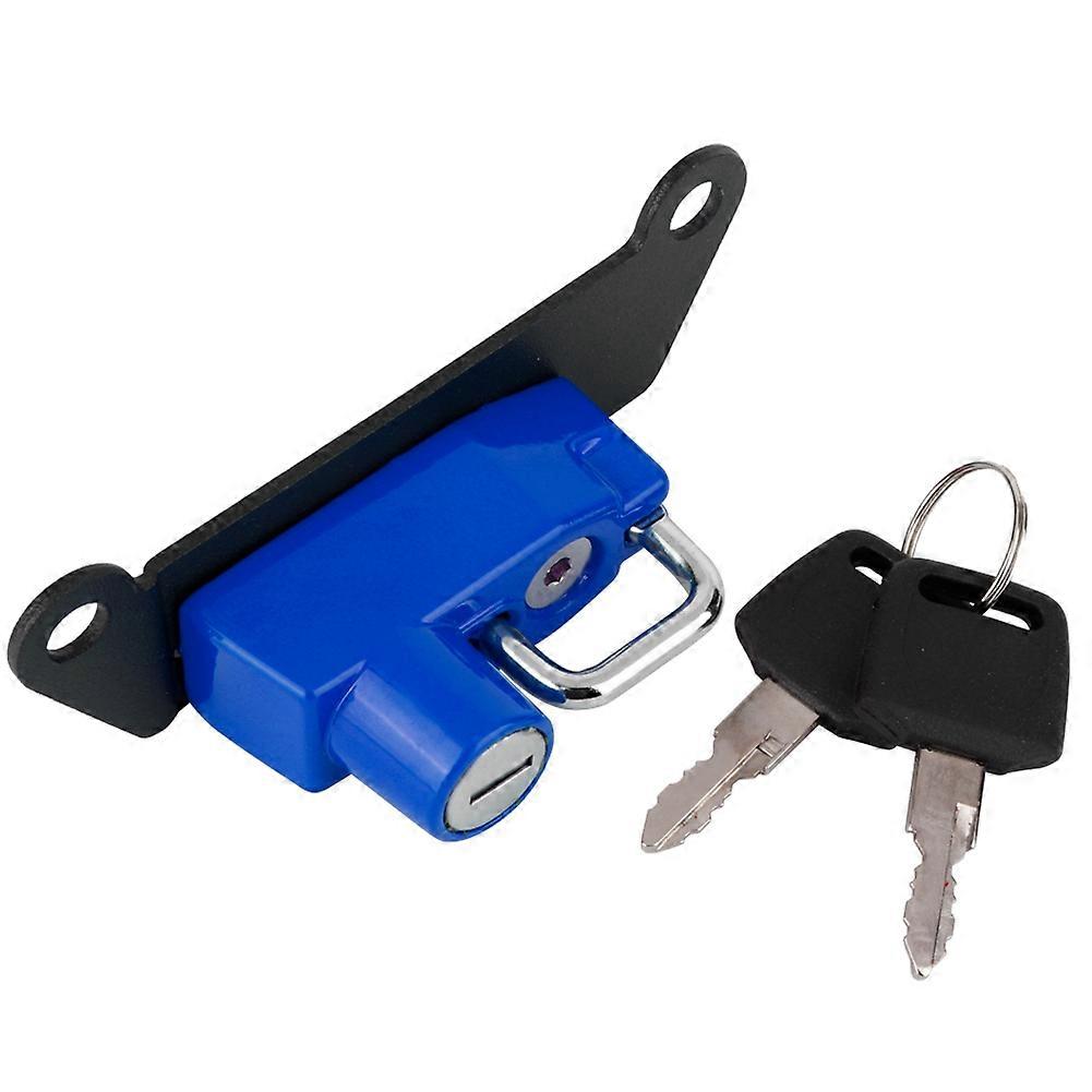 Motorcycle AntiTheft Helmet Lock Fits for RC125 RC390 RC250(Blue )