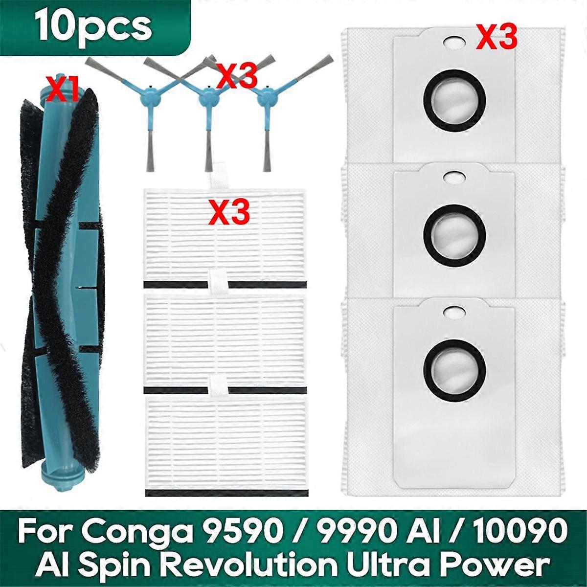 For Cecotec Conga 9590 9990 AI 10090 AI Spin Revolution Ultra Power