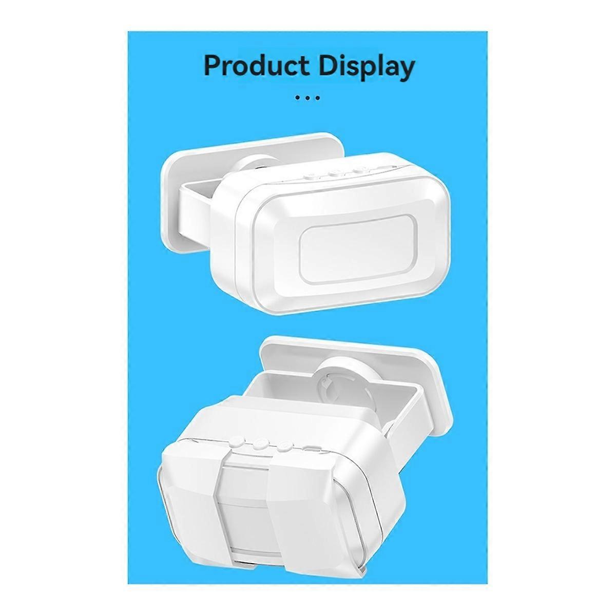 Infrared Induction Welcome Doorbell Wireless Detector black