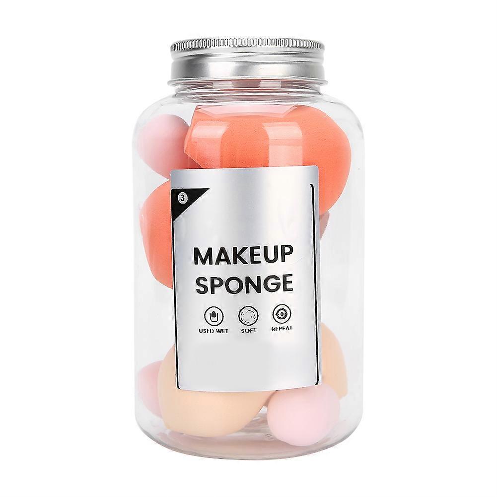 MAANGE 8pcs Makeup Sponge Wet Dry Dual Use Makeup Soft Powder Puff Makeup Tool