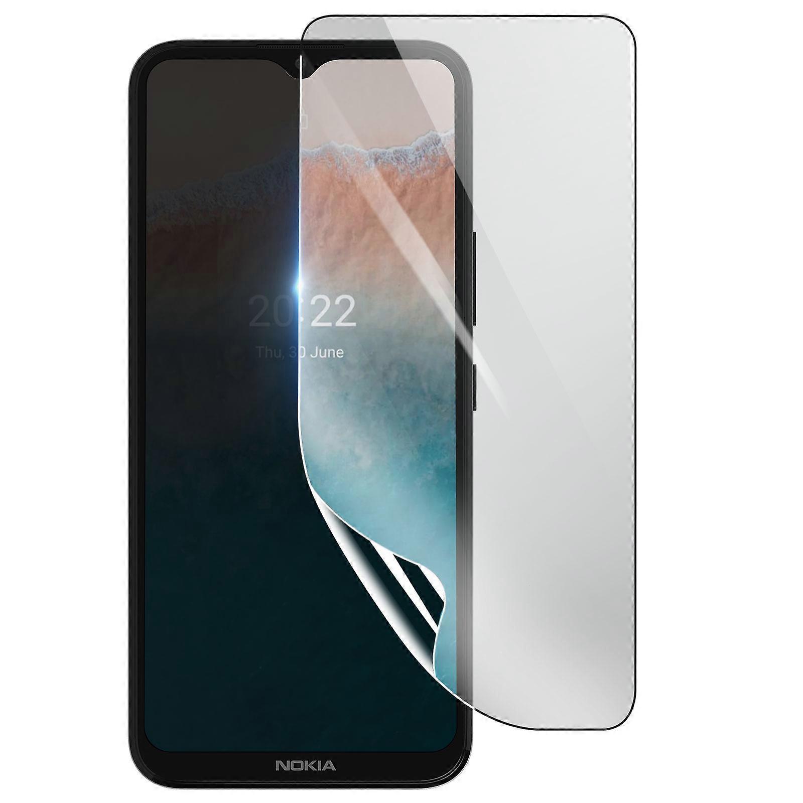Shockproof Hydrogel Screen Protector for Nokia C21 Plus, Transparent