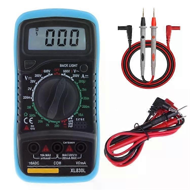Digital Multimeter-High-Precision,Multi-Function,10A Extra Tip Pen-Blue