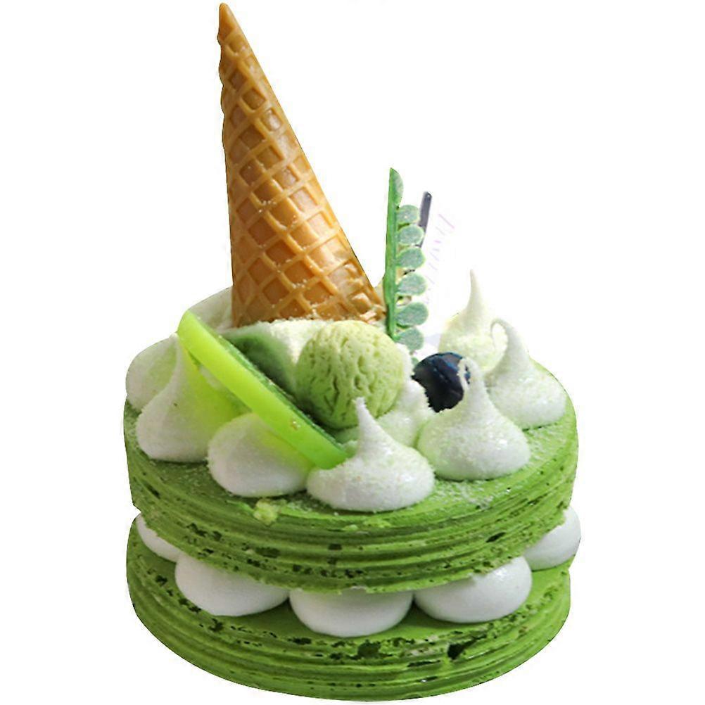 Artificial Cake Model Simulated Dessert Cake Model Showcase Display Cake Ornament Party Prop