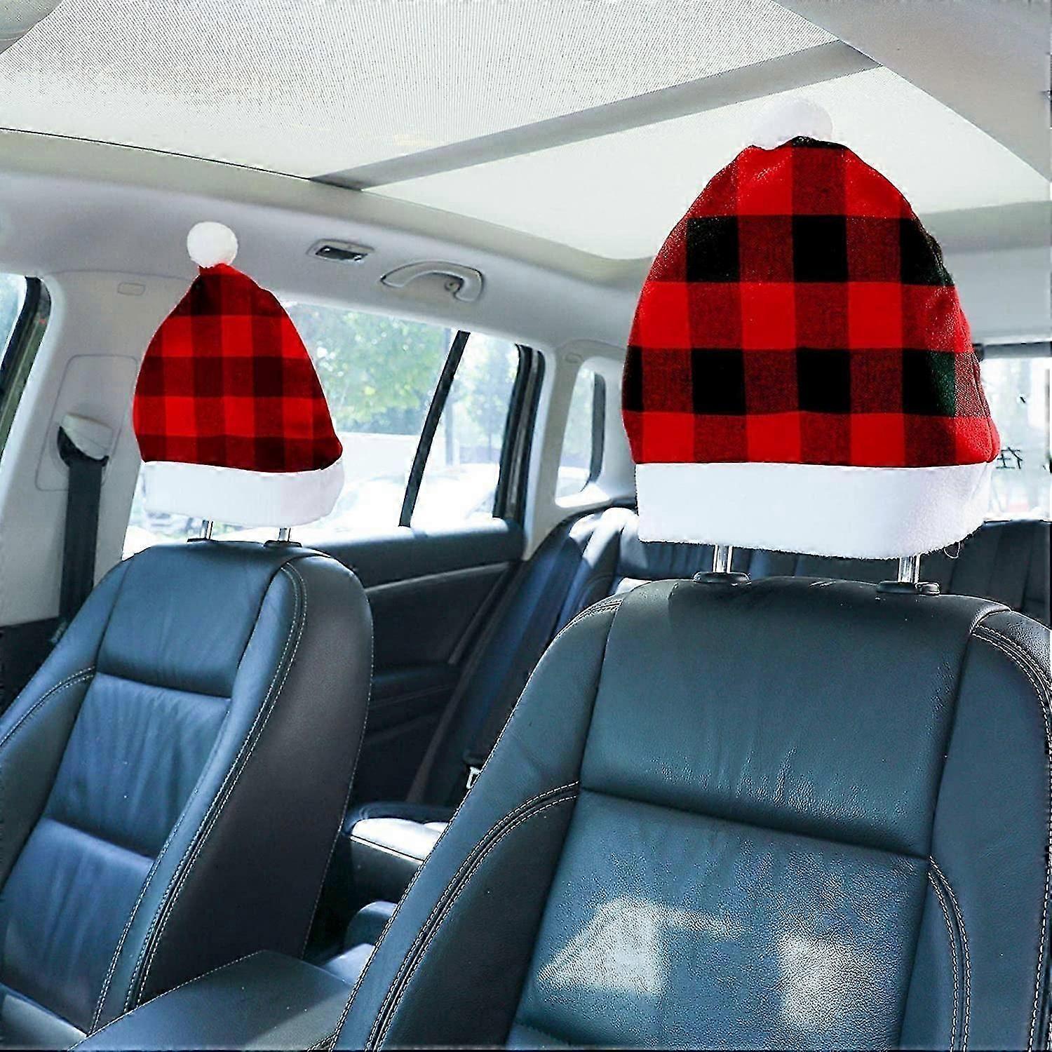 2 Pcs Car Seat Headrest Cover