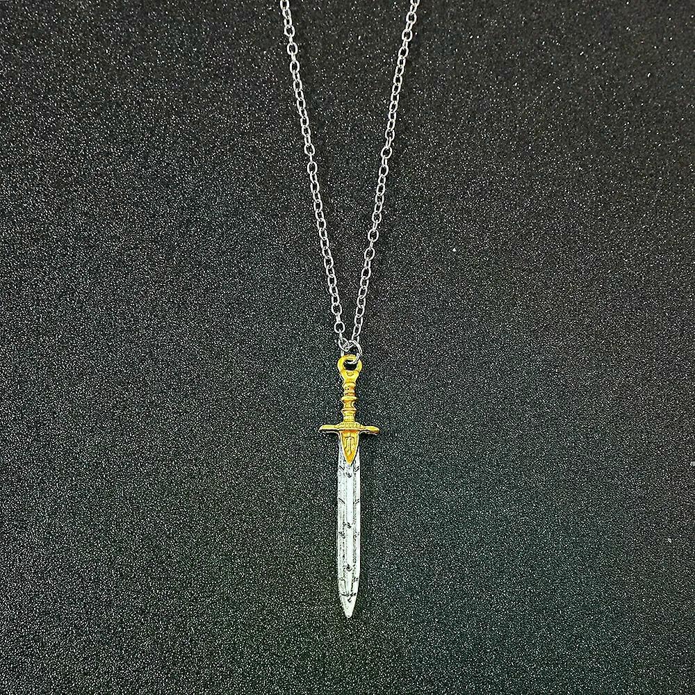 פרסי ג'קסון חרב תליון שרשרת לגברים ונשים סגסוגת אבץ צ'יאן קולר תכשיטי מתנות אביזרים באיכות גבוהה
