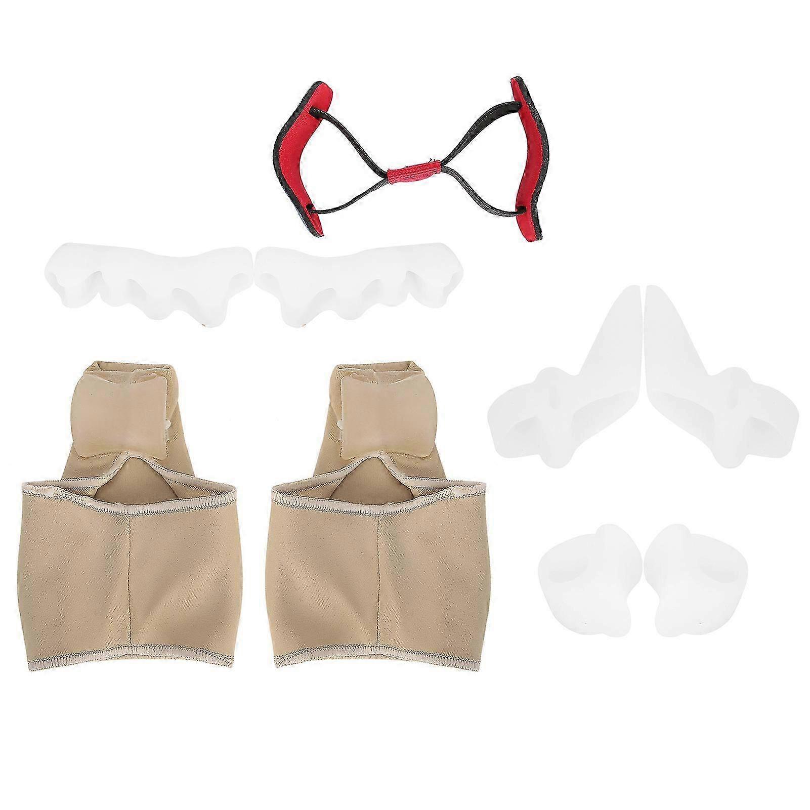 Foot Bunion Corrector Kit High Elasticity Hallux Valgus Corrector Toe Separators