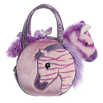 Aurora - Plush Pet Carrier - 7" Jungle Bundles Zebra