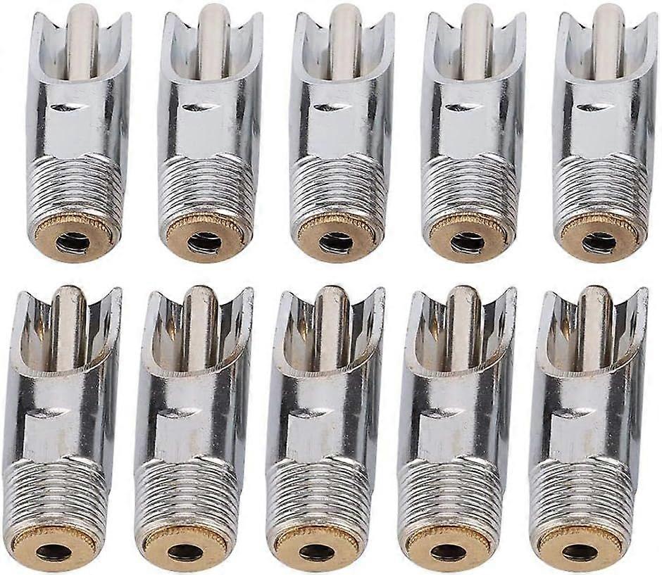 Automatic Pig Teats, Pack of 10 Pig Drinker Pipette Pig Water Dispenser with Copper Cap Poultry Drinking System