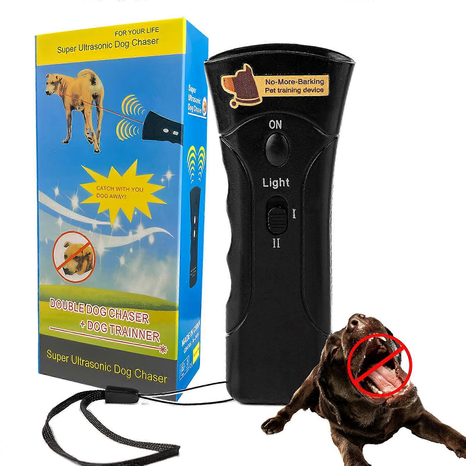 Dog Bark Deterrent Device, Ultrasonic Bark Control for Large and Small Dogs, Adjustable Sensitivity, Portable Design