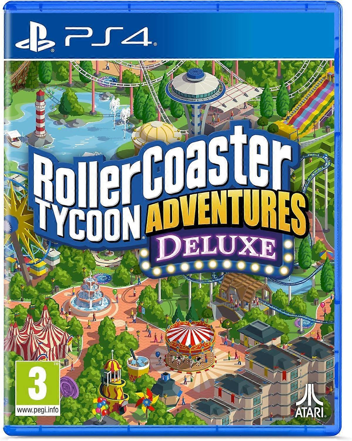 RollerCoaster Tycoon Adventures Deluxe PS4 Game