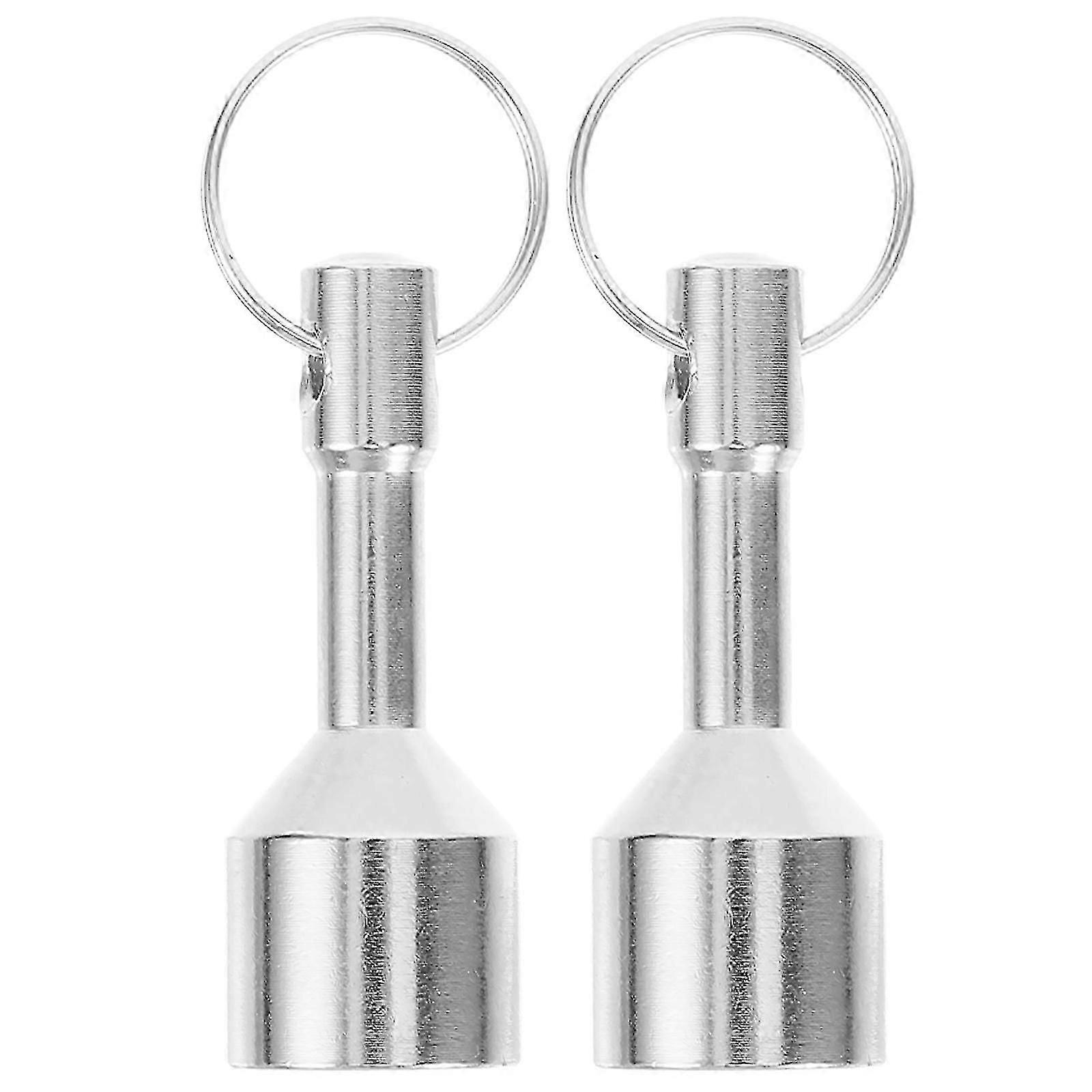 2 buc Tester de aur Testare de argint Breloc Tester de aur pentru bijuterii Tester de argint Magnet de buzunar - Bun