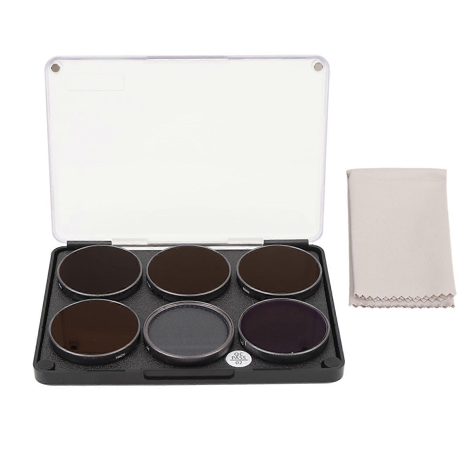 Action Camera Filter Set for Action 3/4/5: UV, CPL, ND8-64 Filters, High Definition