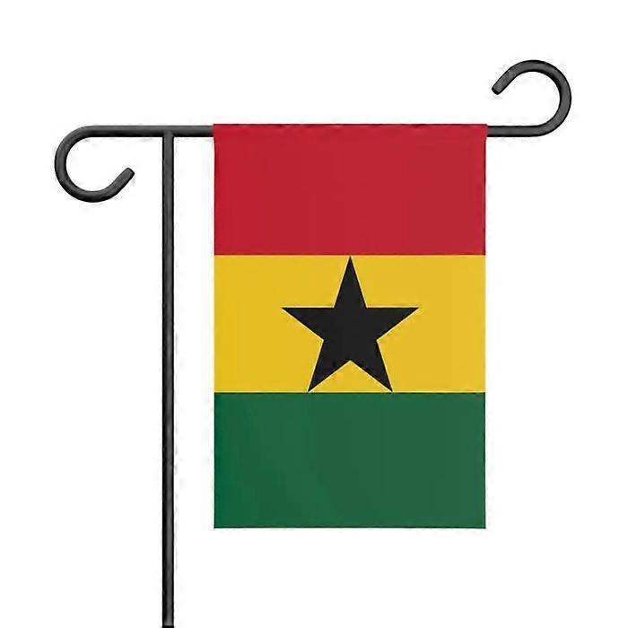 Flag - Ghana - 32 x 47.5 cm - Polyester - Double-sided print - Multicolor