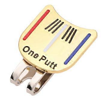 7x Sturdy Golf Magnetic Clip, Khaki Color
