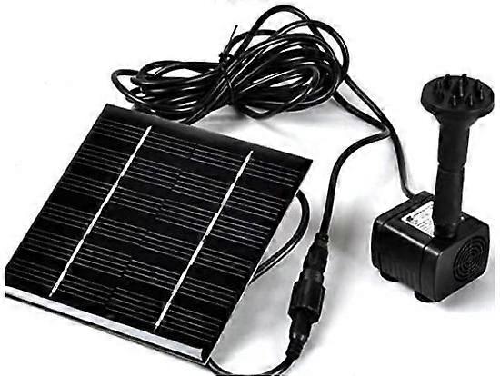 LX - solar fountain pool