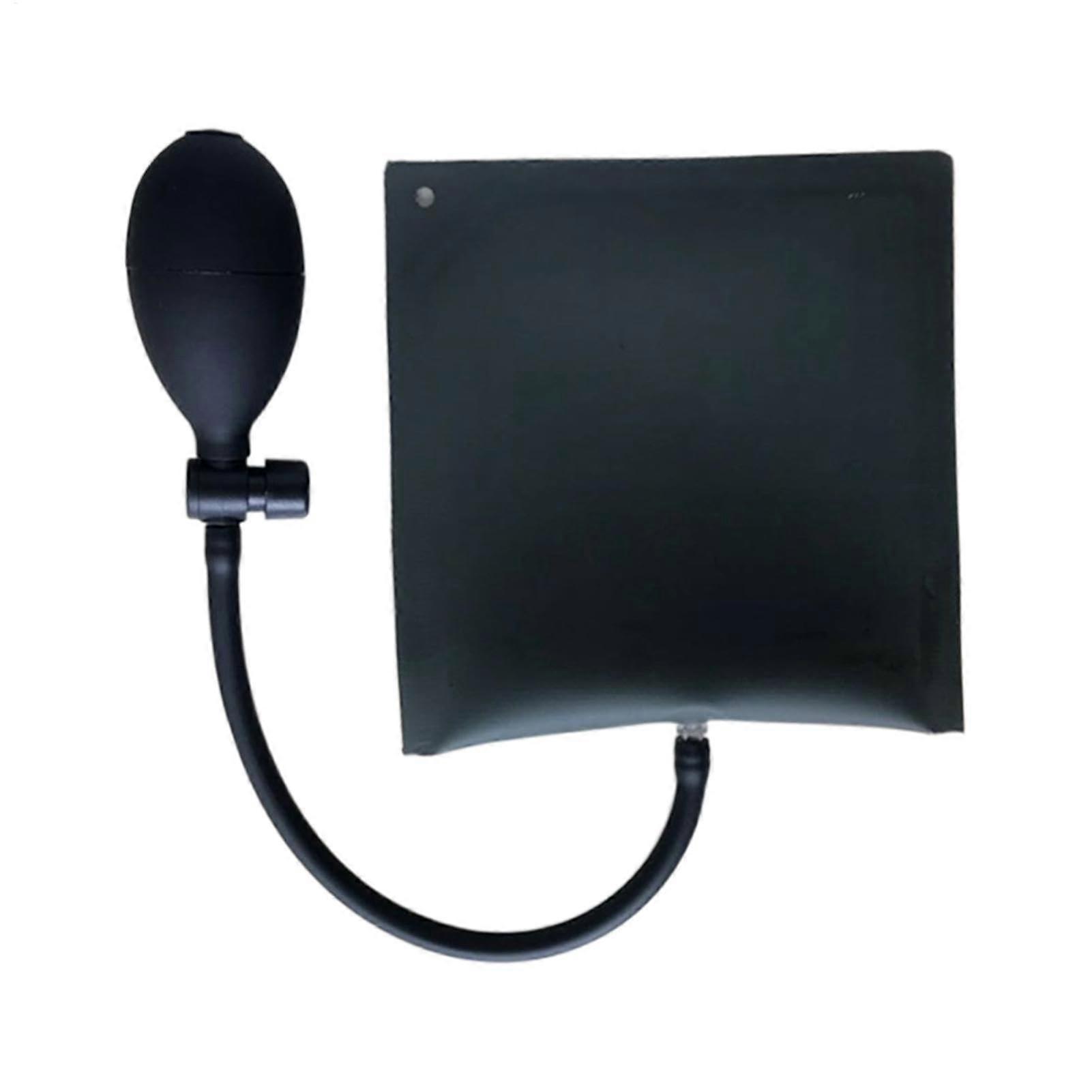 Air Cushion Positioning Tool for Window Installation, Inflatable Air Pump for Door & Cabinet Leveling, Black