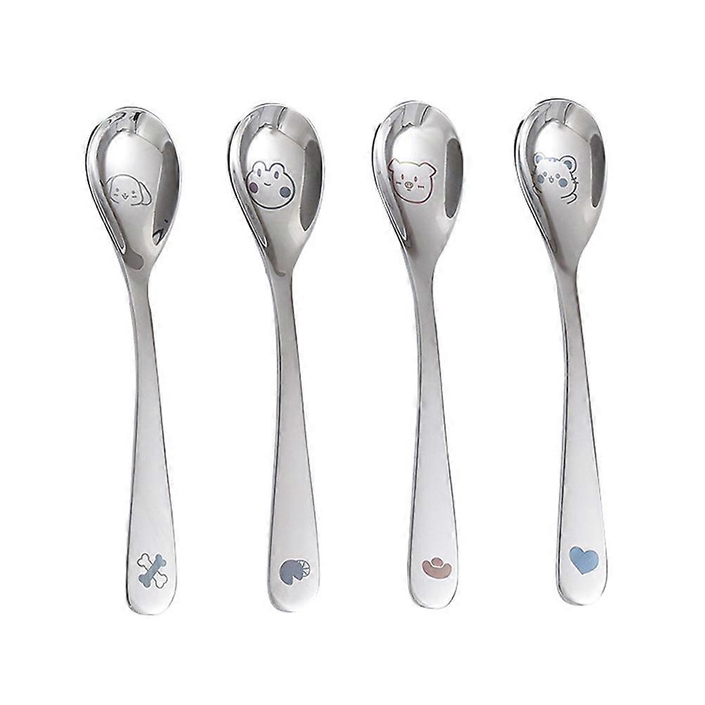 Cartoon Patterned Baby Spoons, Enhancing Mealtime Engagement