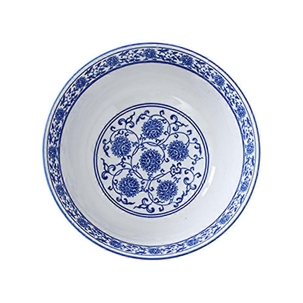 Ceramic Bowl Large Soup Bowl Vintage Salad Bowl Delicate Bowl for Home
