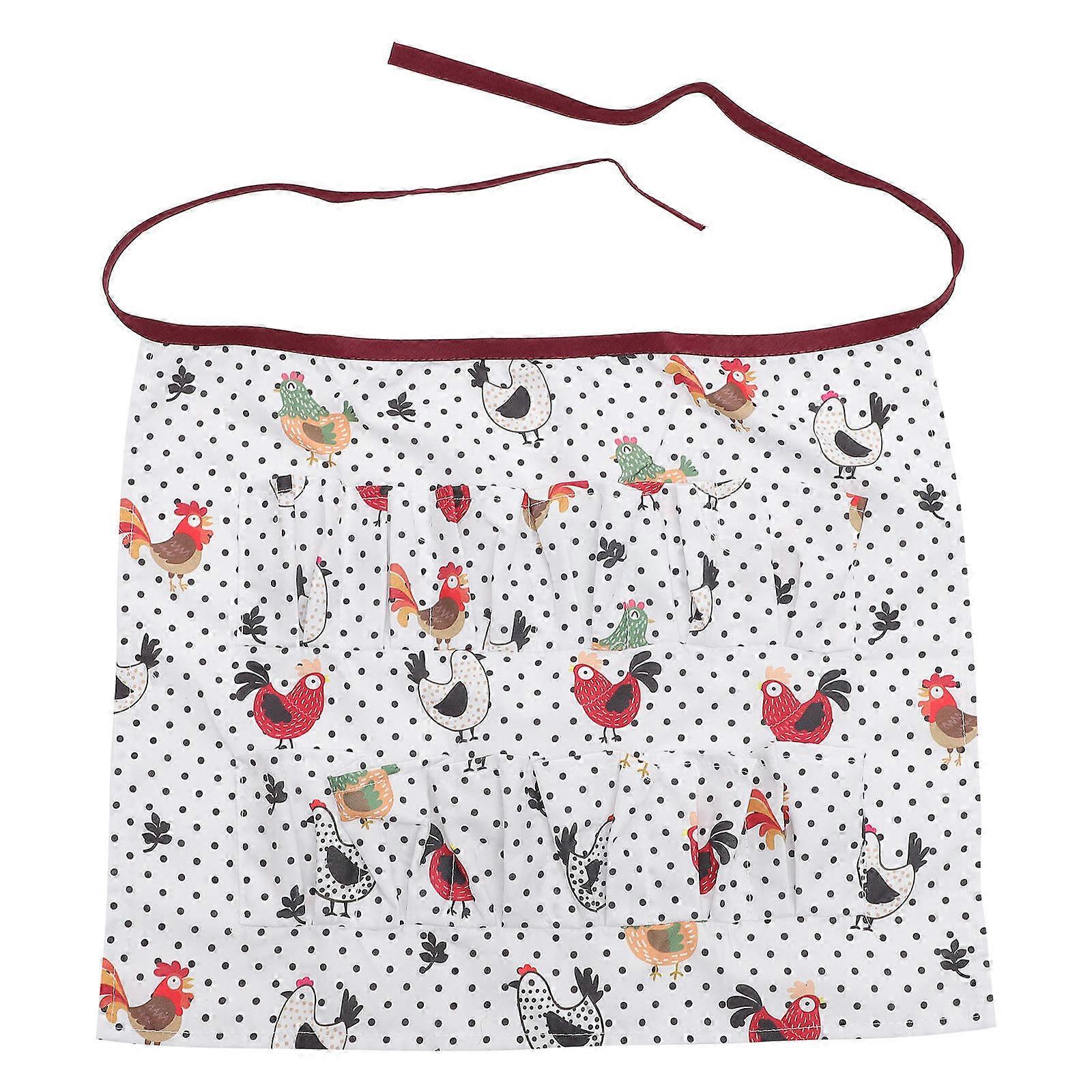 Egg Collecting Harvest Apron Work Apron 12 Pockets Egg Apron